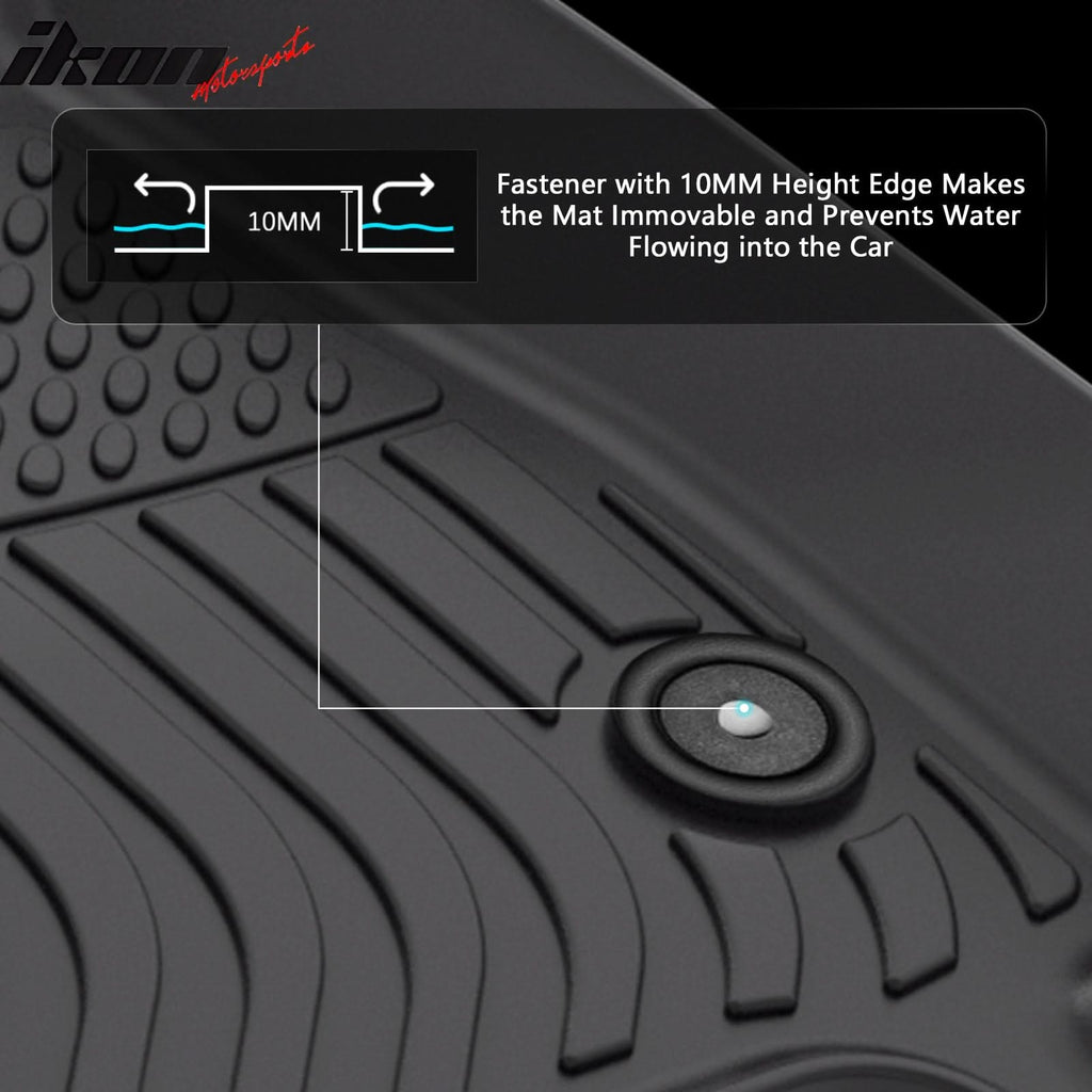 2023-2024 Fisker Ocean 3D Floor Mats All Weather Carpet TPE 3PCS