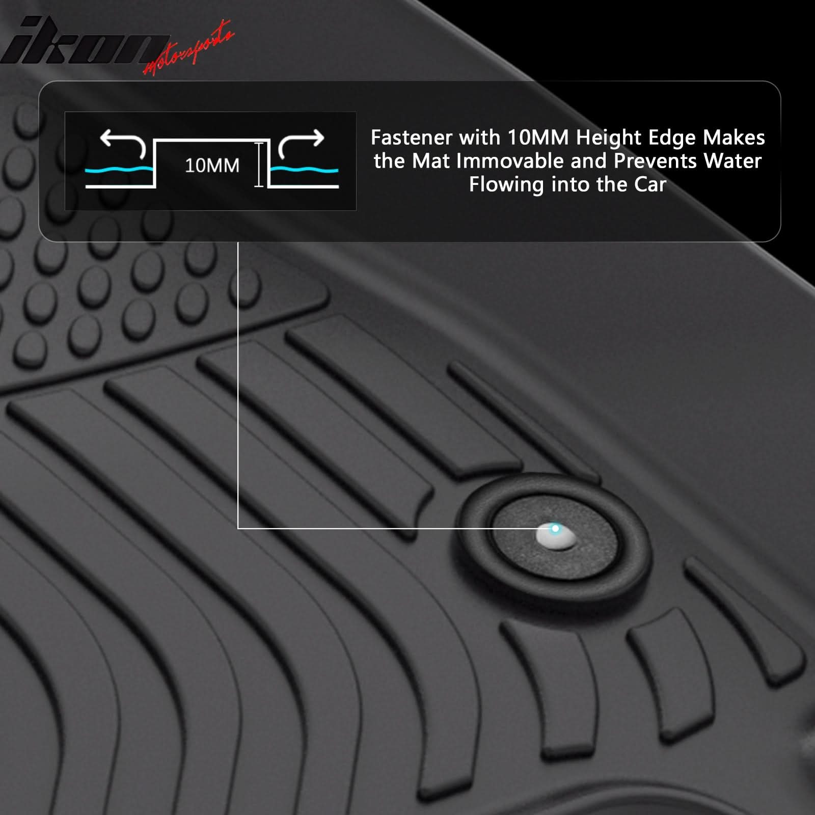2024-2025 Chevrolet Equinox EV 3D Floor Mats All Weather Carpet TPE