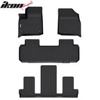 2018-2024 Chevy Traverse 7 Seats 3D Floor Mats All Weather TEP Carpets