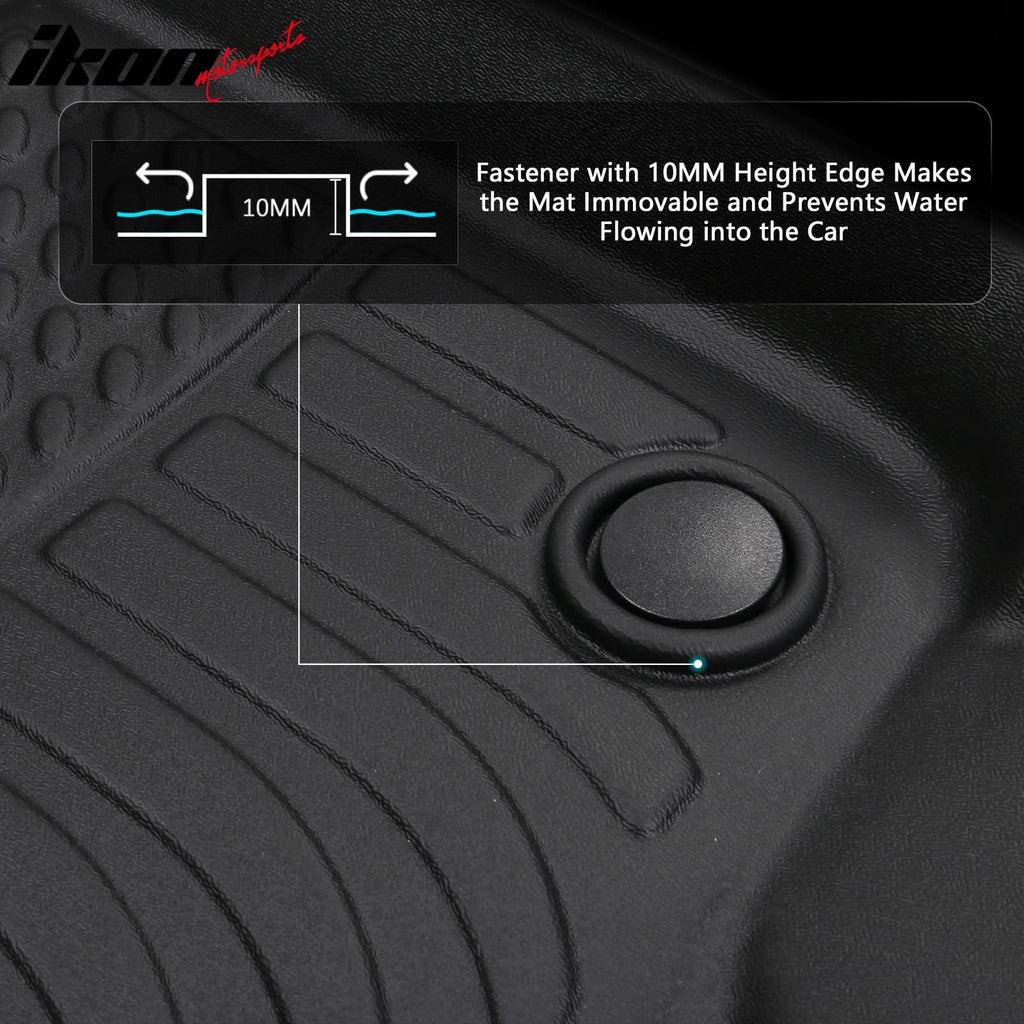 2020-2025 Ford Escape Hybrid Floor Mats & Rear Trunk Mat Carpets - TPE