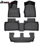 2020-2025 Ford Explorer 7 Seats 3D Floor Mats Heavy Duty Carpets TPE