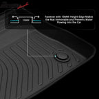 2020-2025 Ford Explorer 7 Seats 3D Floor Mats Heavy Duty Carpets TPE