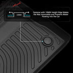 2020-2025 Ford Explorer 6 Seats 3D Floor Mats Heavy Duty Carpets TPE