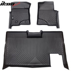 2009-2014 Ford F-150 Super Crew Cab 3D Floor Mats Heavy Duty Liner TPE