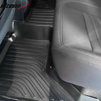 2019-2023 Ford Ranger Super Crew Cab 3D Floor Mat Heavy Duty Liner TPE