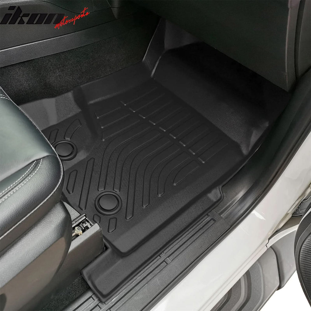 2019-2023 Ford Ranger Super Crew Cab 3D Floor Mat Heavy Duty Liner TPE