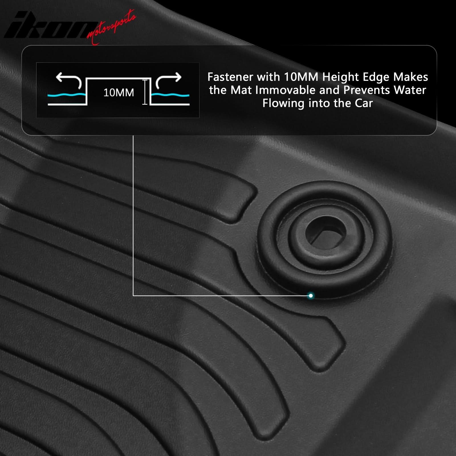 2016-2021 Honda Civic Sedan Hatchback Heavy Duty Floor Mats Liner TPE