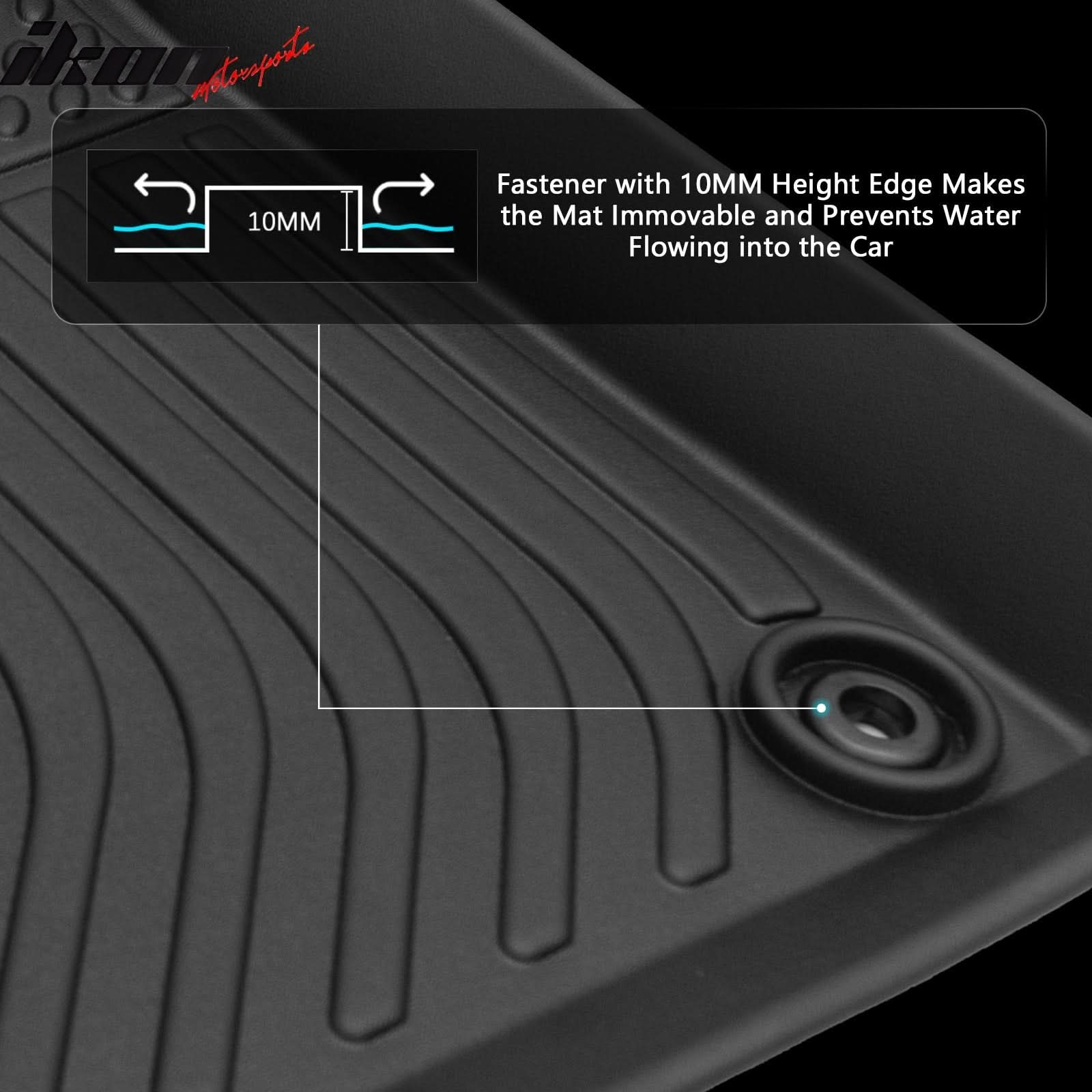 2019-2024 Honda Passport 2016-2022 Honda Pilot 3D Molded Floor Mat TPE