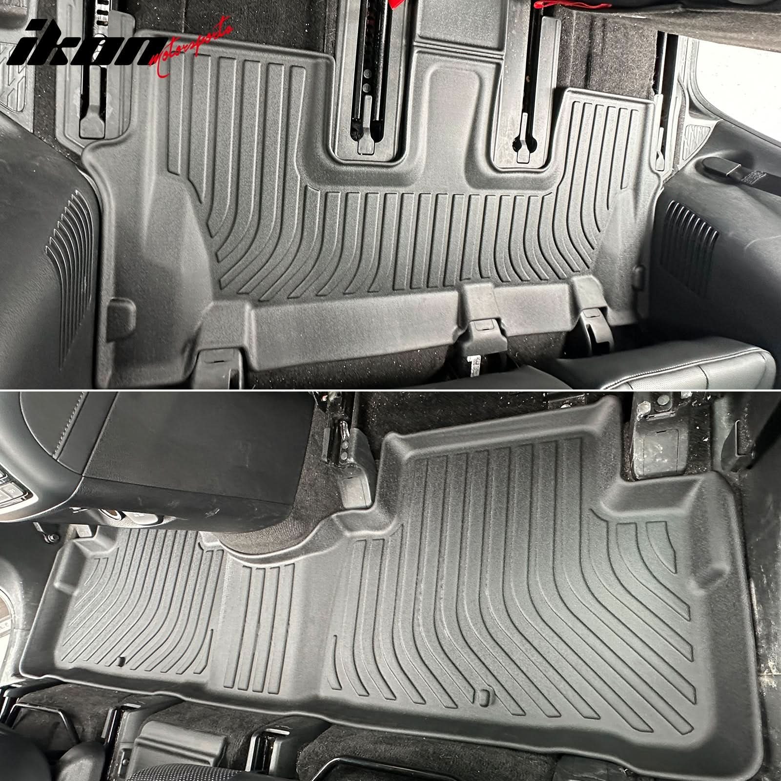 2020-2025 Hyundai Palisade 7& 8 Seats Heavy Duty TPE Floor Mats Liners