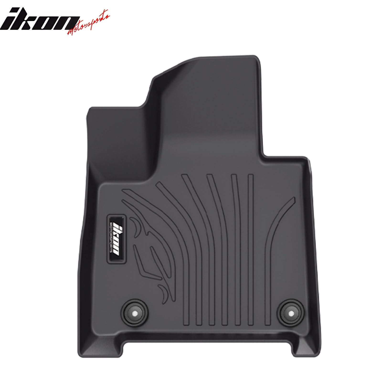 2024-2025 Hyundai Santa Fe Hybrid 3D IKON All Weather Floor Mats TPE