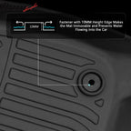 2016-2021 Jeep Grand Cherokee/2022 WK Floor Mats 3D TPE Carpets Liner