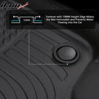 2022-2024 Rivian R1S 3D Molded Floor Mats All Weather Carpet TPE 4PCS