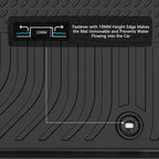 2023-2024 Subaru Solterra/Toyota bZ4X Floor Mats TPE 3D Carpets Liner