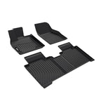 2023-2024 Subaru Solterra/Toyota bZ4X Floor Mats TPE 3D Carpets Liner