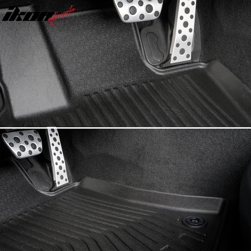 2025 Toyota Camry Hybrid 3D Molded Floor Mats All Season Carpets TPE