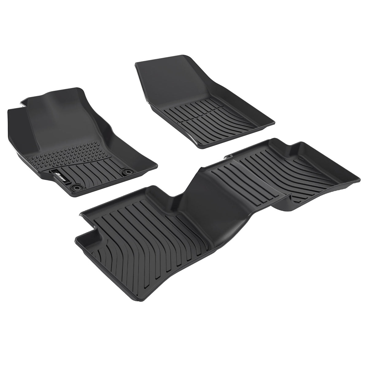 2022-2024 Toyota Corolla Cross AWD 3D TPE Floor Mats Carpet Liner 3PCS