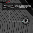2019-2024 Toyota RAV4 All Weather Season Floor Mats 3D Carpets 3PCS