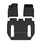 Car Floor Mat for 2022-2024 Tesla Model X 6 Seats All Weather 3D TPE