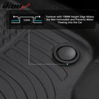 Car Floor Mat for 2022-2024 Tesla Model X 6 Seats All Weather 3D TPE