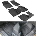 2018-2024 VW Tiguan 7 Seats 3D TPE All Season Floor Mats Carpets 4PCS
