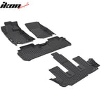 2019-2025 Subaru Ascent 8 Seats Bench Seat 3D Floor Mats Carpets TPE