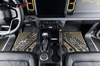 2021-2025 Ford Bronco 4DR Floor Mats TPE Carpets Black w/ Camouflage