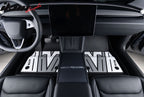 2024-2025 Tesla Model 3 3D Floor Mats Black Gray White TPE Injection