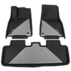 2020-2024 Tesla Model Y 3D Floor Mats Liner Black& Gray TPE Injection