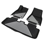 2020-2024 Tesla Model Y 3D Floor Mats Liner Black& Gray TPE Injection