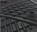 2020-2024 Tesla Model Y 3D Floor Mats Liner Black& Gray TPE Injection