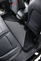2020-2024 Tesla Model Y 3D Floor Mats Liner Black& Gray TPE Injection