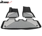 2020-2024 Tesla Model Y 3D Floor Mats Black& Gray& White TPE Injection