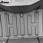 2023-2024 Tesla Cybertruck Front Rear Storage Mats TPE Frunk Liners