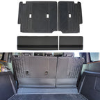 2021-2025 Ford Bronco 4Dr Black TPE Rear Seat Protector Backrest Cover