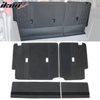 2021-2025 Ford Bronco 4Dr Black TPE Rear Seat Protector Backrest Cover