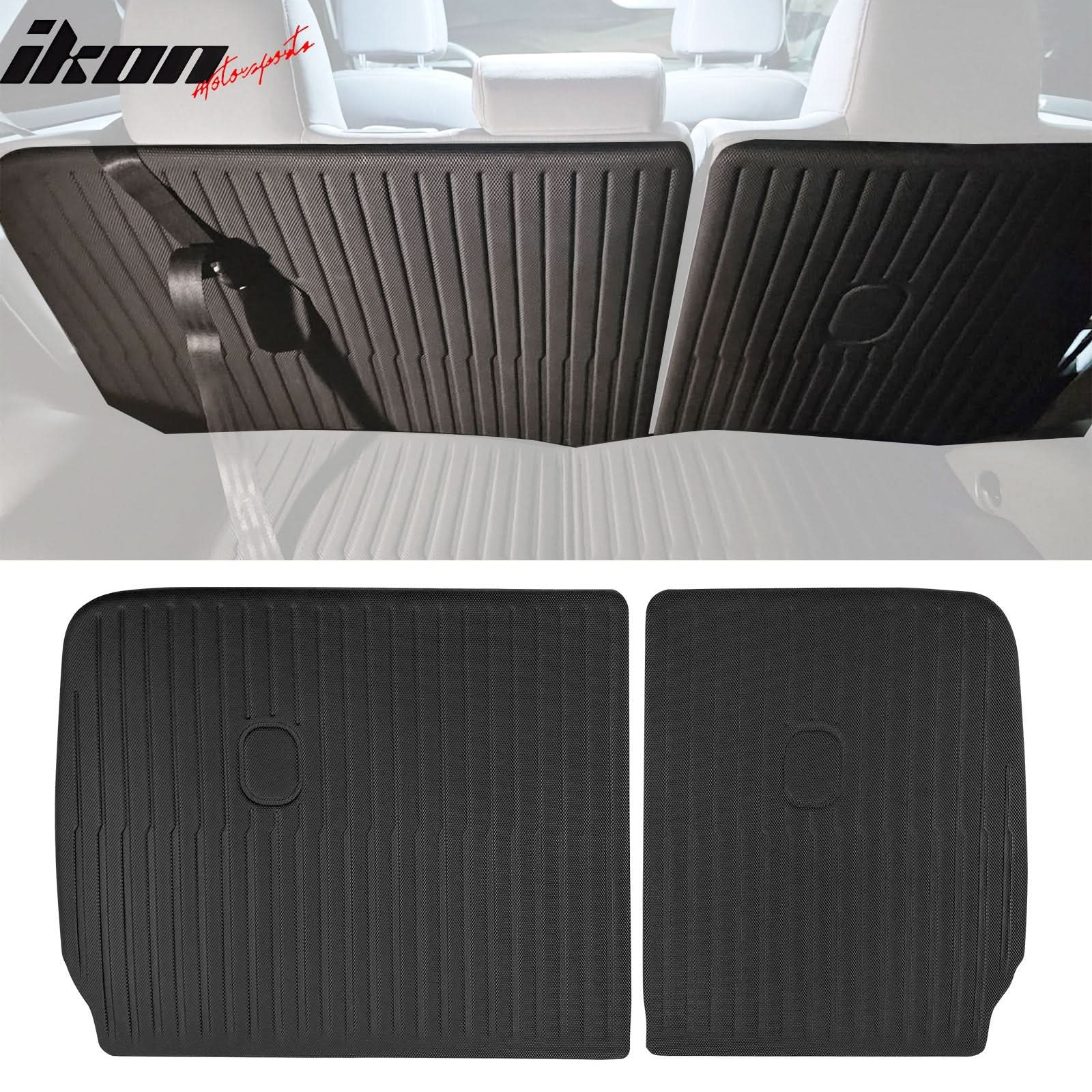 2022-2024 Hyundai Ioniq 5 Trunk Mat Cargo Liner & Backrest Mats XPE