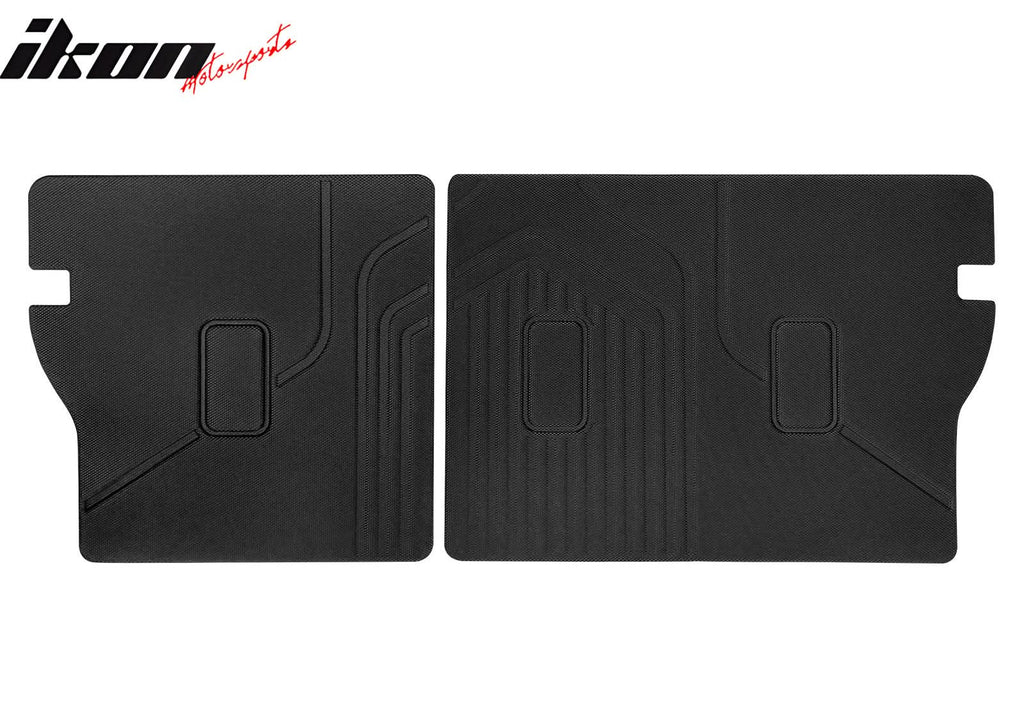 2018-2023 Subaru Crosstrek & Impreza Hatchback Backrest Mats Black XPE