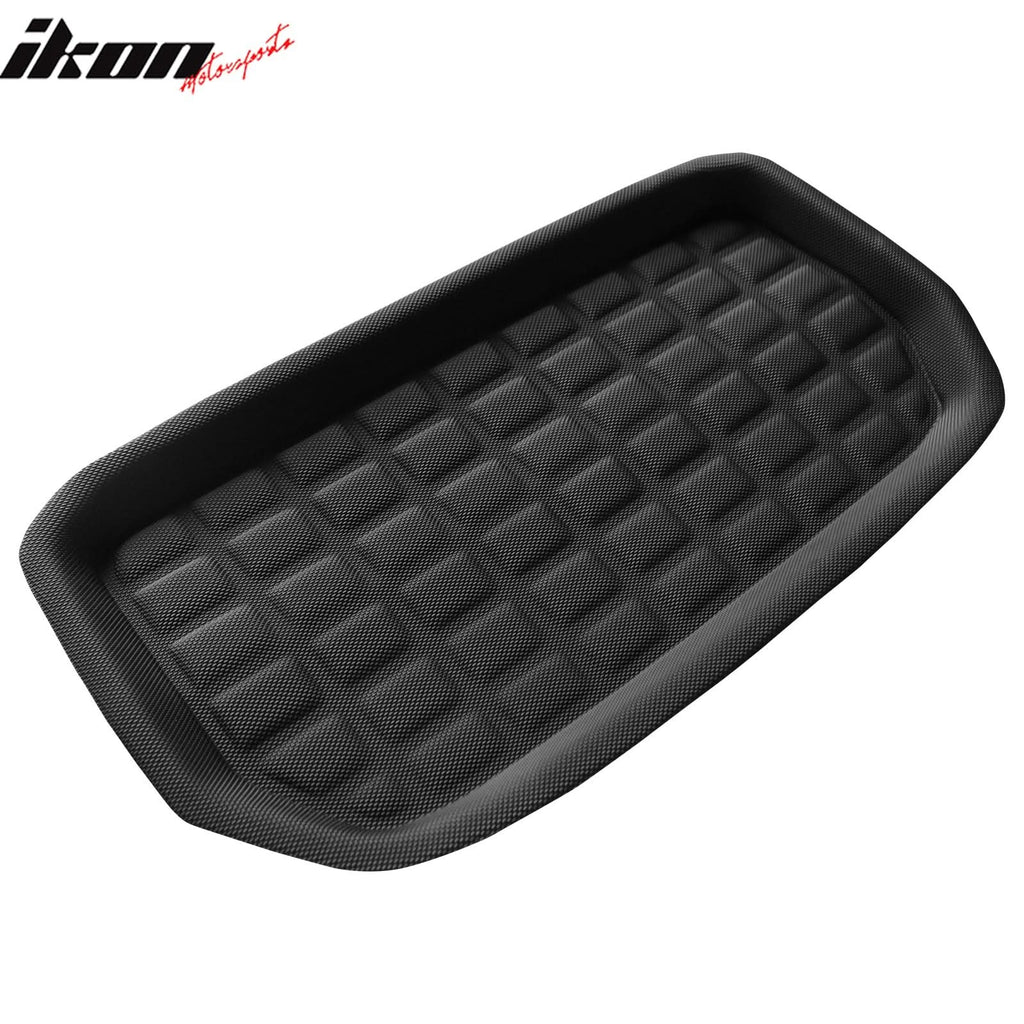 2020-2024 Tesla Model Y Black 3D Molded Trunk Mats Cargo Liner TPE