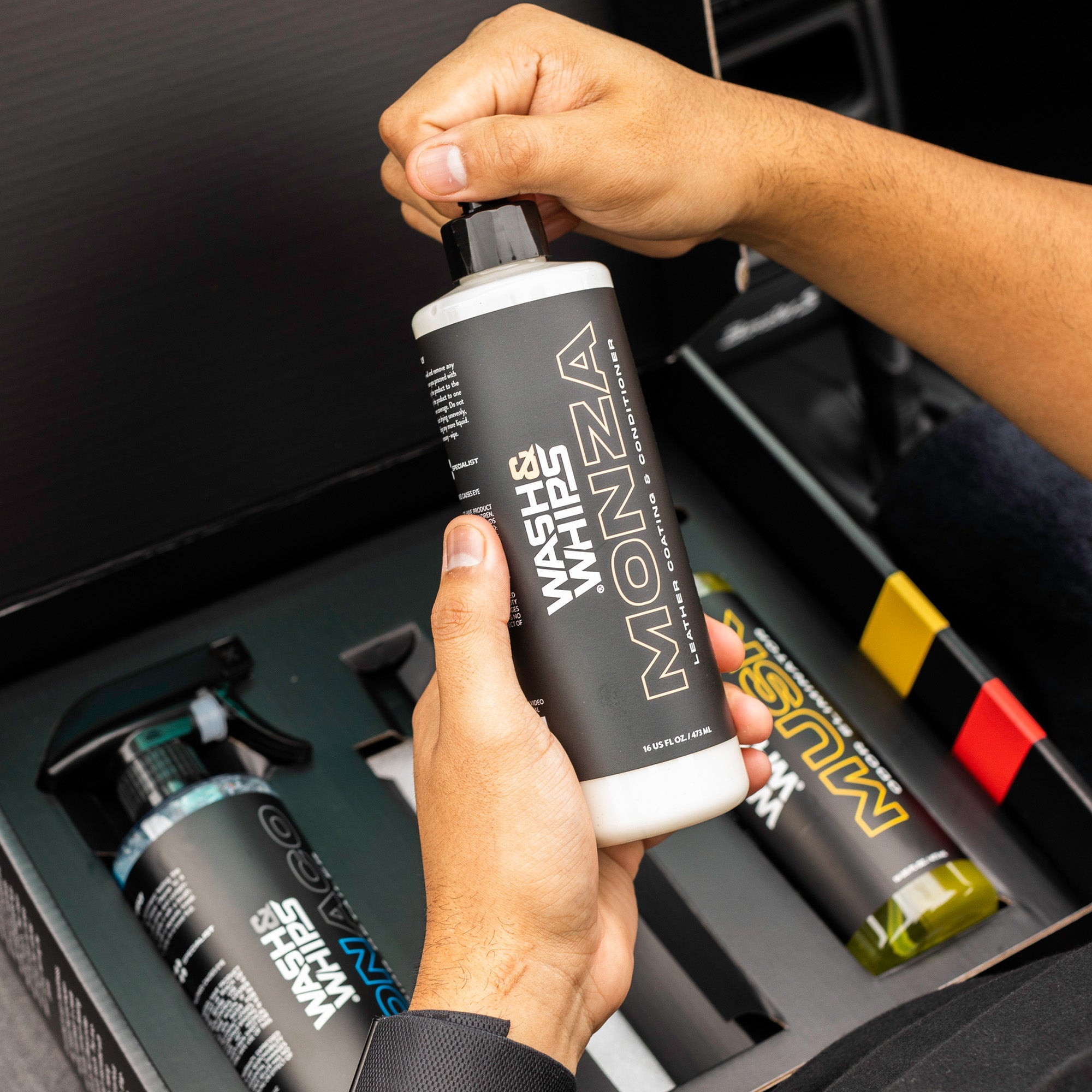 WASH&WHIPS 3-Step Car Care System