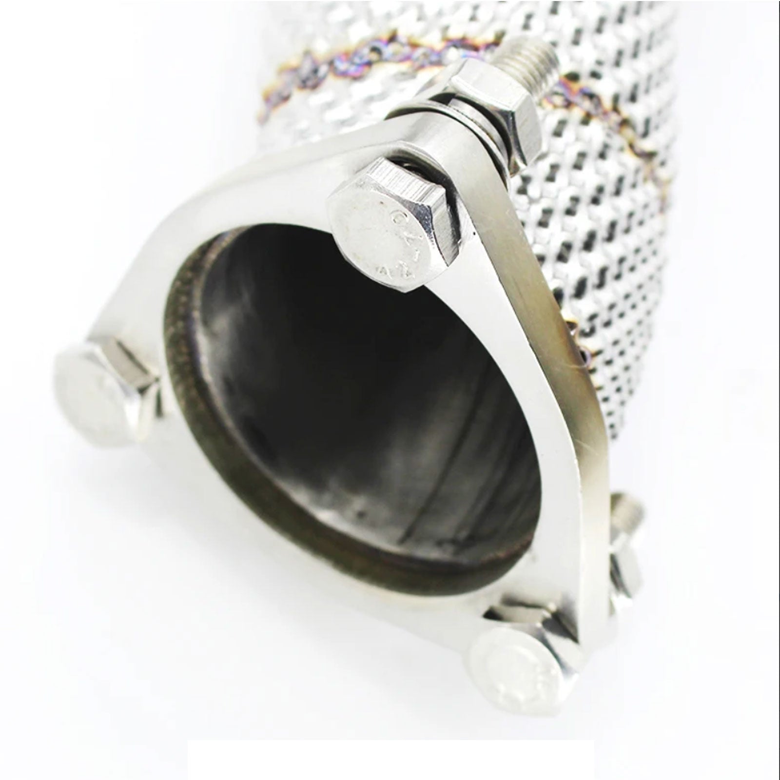 Catless High Flow 304 Stainless Exhaust Downpipe for Audi RS6 C7 4.0TT - Bull Boost Performance