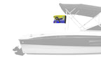 Down Syndrome Awareness 12"x18" Forever Wave Flag for Boats