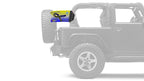 Down Syndrome Awareness 12"x18" Forever Wave Flag for Jeep Wrangler TJ 1996-2006