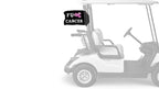 FU Cancer 12"x18" Forever Wave Flag for Golf Carts
