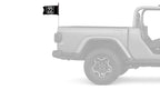 Mission 22 12"x18" Forever Wave Flag for Jeep Wrangler CJ-7 and CJ-8 1976-1986