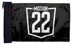 Mission 22 12"x18" Forever Wave Flag for Jeep Wrangler JKU 4-Door 2007-2018