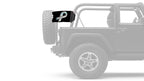 Support Cancer Awareness 12"x18" Forever Wave Flag for Jeep Wrangler CJ-7 and CJ-8 1976-1986