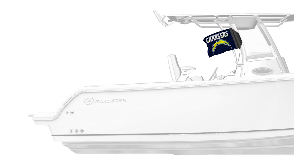 Los Angeles Chargers 11"x17" Forever Wave Flag