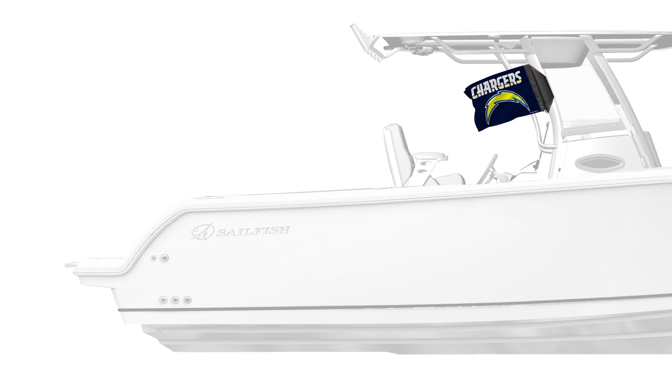 Los Angeles Chargers 11"x17" Forever Wave Flag