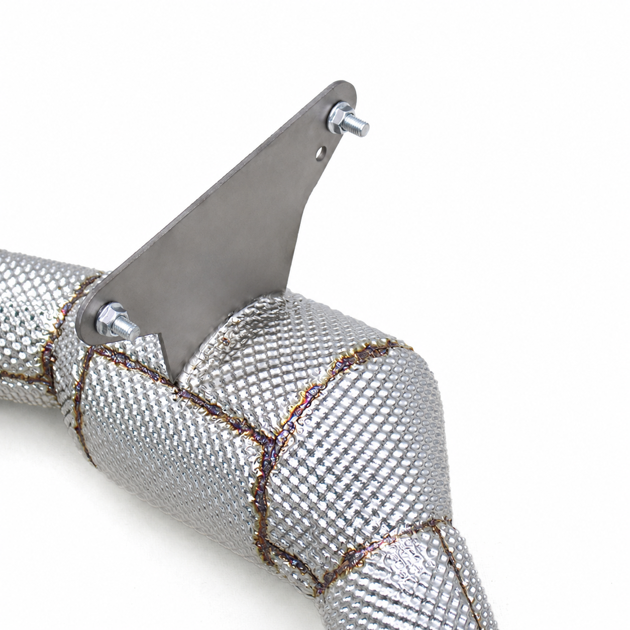 High Flow Catted Downpipe for Ferrari 488 3.9T V8 GTB Pista Spider - Bull Boost Performance