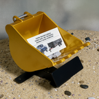 Digster STEEL Excavator Bucket Business Card Holder by AJ's Fab Shop